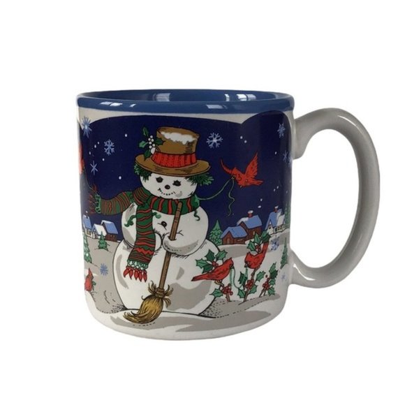 Vintage Cardinal’s Holiday 1990 Made in Korea Christmas Mug - Picture 2 of 9